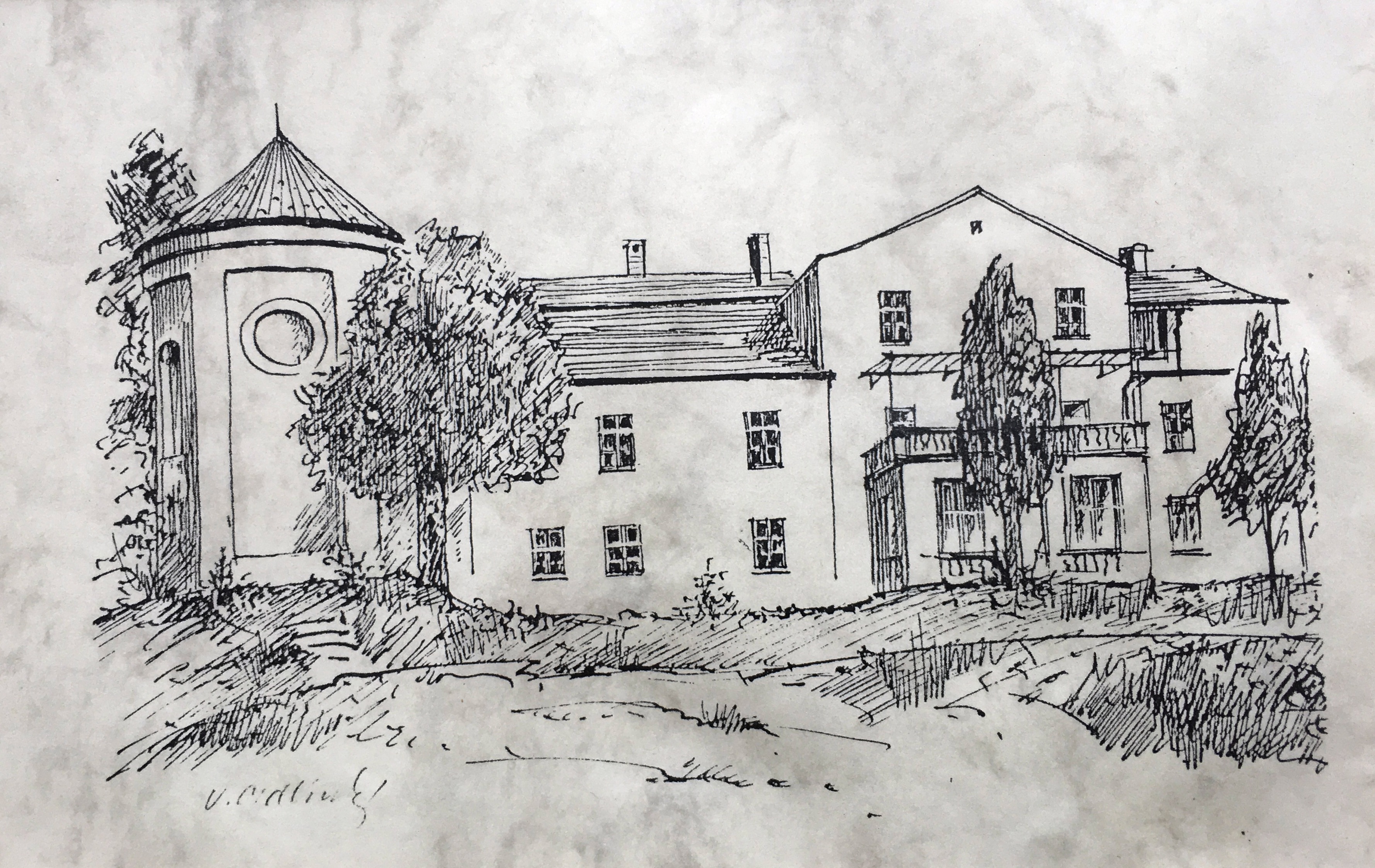 Ostředecký zámek - Václav Cidlinský