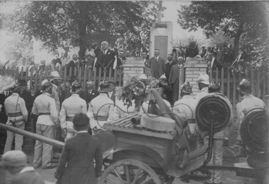 Hasičská stříkačka - 30.léta minulého století