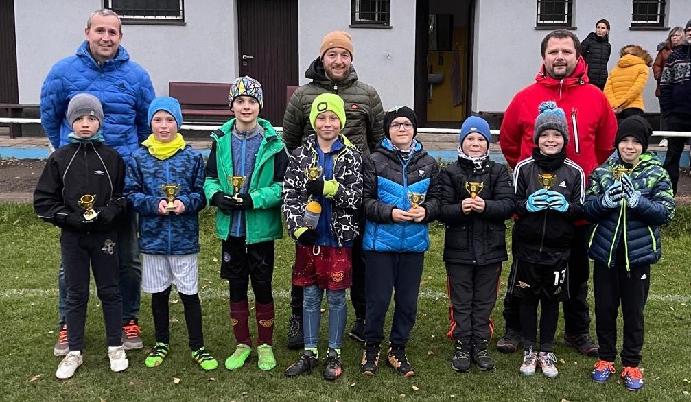 Starší přípravka ovládla svou podzimní skupinu OP