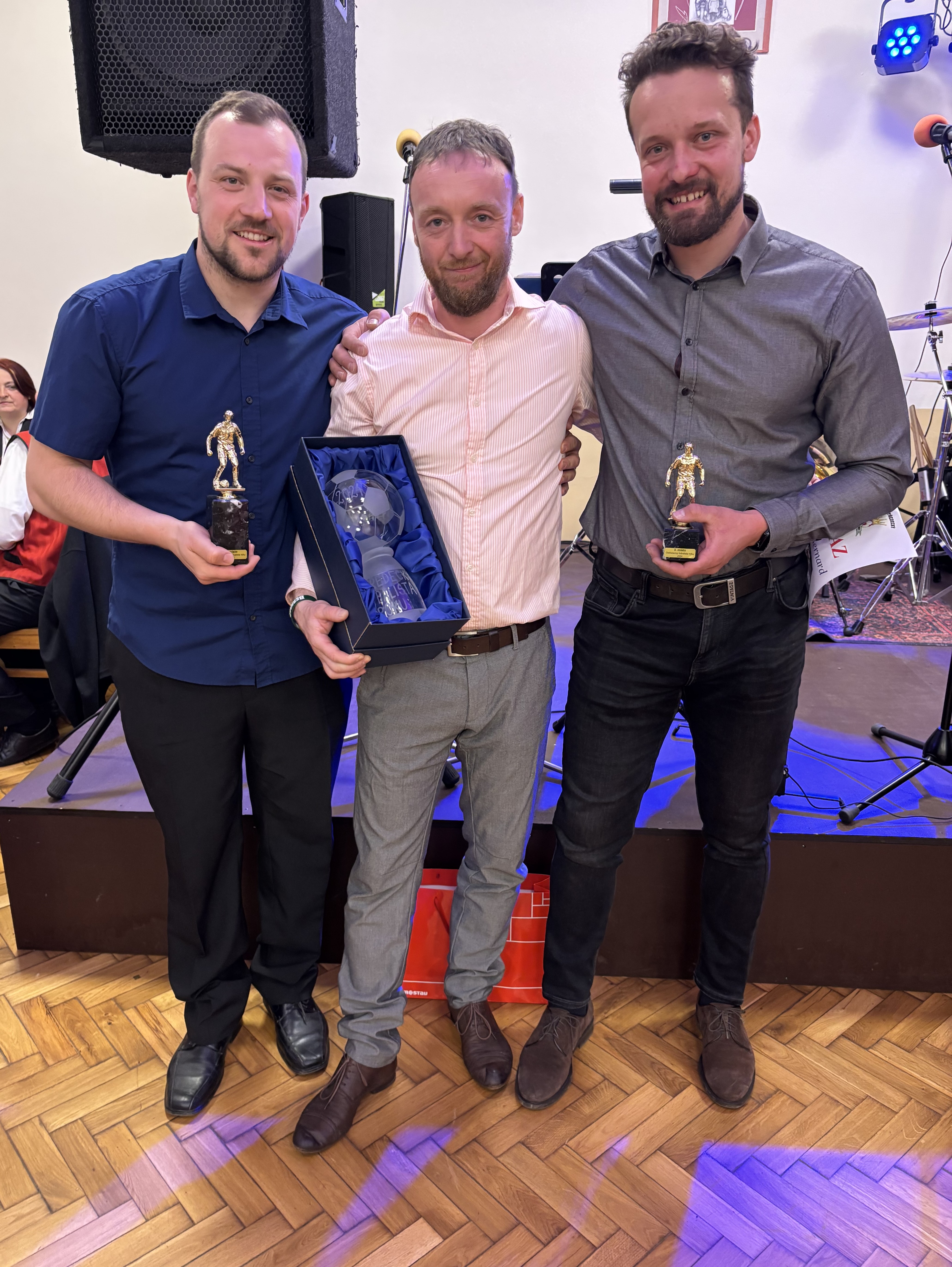 Petr Florián zvolen Ostředeckým fotbalistou roku 2024